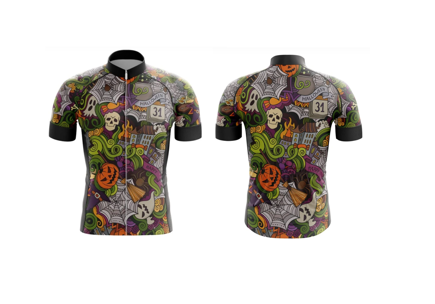 Halloween 2025 cycling jersey